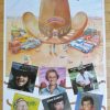ELEKTRA RECORDS COUNTRY FESTIVAL Vintage 1982 Promo Poster 36" x 24" Original