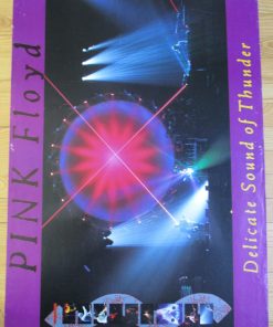 PINK FLOYD Vintage 1988 “DELICATE SOUND OF THUNDER” Promo Poster 36″ x 24″
