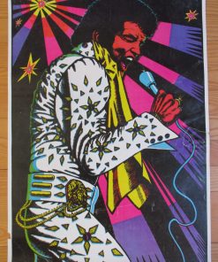 PRESLEY, ELVIS Image Vintage 1977 Poster  28" x 18" Original "Portrait of Any Superstar"