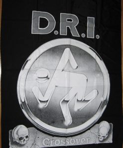 D.R.I CROSSOVER VINTAGE FLAG