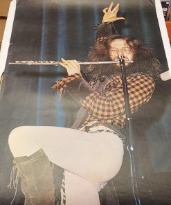 JETHRO TULL - Vintage Ian Anderson Poster 37.5" x 24.5"