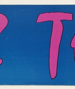 ZZ TOP - Vintage El Loco Banner Poster 1981 12" x 36"