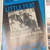 LITTLE FEAT - 1989 Concert GIG Tour Poster Vancouver Canada ORIGINAL