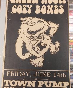 GREEN ROOM/COZY BONES - 1996 Concert GIG Tour Poster Vancouver Canada ORIGINAL