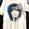 ROLLING STONES, the - VINTAGE BLUE & GREY MICK JAGGER T-SHIRT 1982 L
