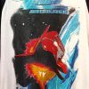 ZZ TOP - VINTAGE "Afterburner" LONGSLEEVE BASEBALL TOUR T-SHIRT 1986 L