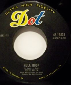 Steve Allen (3) - Hula Hoop / Love Song From Houseboat (7", Single) (Very Good Plus (VG+))
