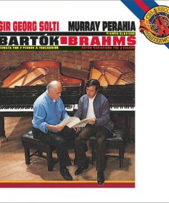 Georg Solti, Murray Perahia, Béla Bartók, Johannes Brahms, David Corkhill, Evelyn Glennie - Sonata For 2 Pianos & Percussion / Haydn Variations For 2 Pianos (CD, Album) (Near Mint (NM or M-))
