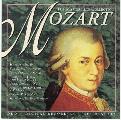 Wolfgang Amadeus Mozart - The Masterpiece Collection - Mozart (CD, Album, Comp) (Near Mint (NM or M-))
