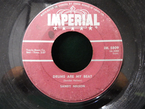 Sandy Nelson - Drums Are My Beat (7") (Near Mint (NM or M-))