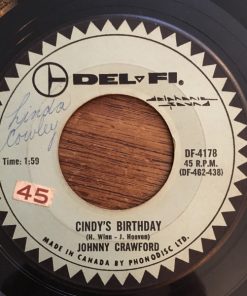 Johnny Crawford - Cindy's Birthday (7", Single) (Near Mint (NM or M-))