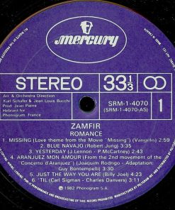 Gheorghe Zamfir - Romance (LP, Album) (Mint (M)) - Image 3