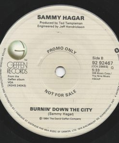 Alternative view of Sammy Hagar - Two Sides Of Love (7", Single, Promo) (Near Mint (NM or M-))