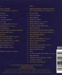 Alternative view of Queen - Live At The Rainbow '74 (2xCD, Album, Dlx) (Mint (M))