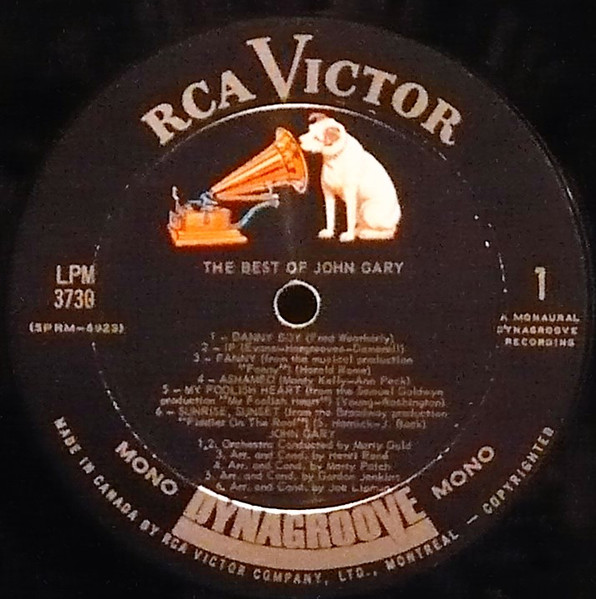 John Gary - The Best Of John Gary (LP, Comp, Mono) (Mint (M)) - Image 2