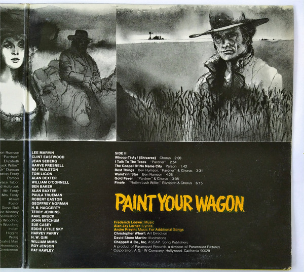Various - Paint Your Wagon (LP, Gat) (Mint (M)) - Image 5