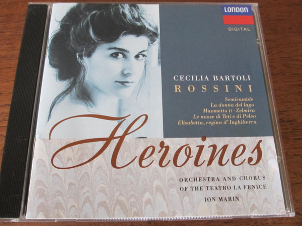 Gioacchino Rossini - Cecilia Bartoli, Orchestra Del Teatro La Fenice And Coro Del Teatro La Fenice, Ion Marin - Rossini Heroines (CD, Album) (Near Mint (NM or M-))
