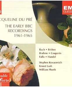 Jacqueline Du Pré, Stephen Bishop-Kovacevich, Ernest Lush, William Pleeth - The Early BBC Recordings 1961-1965 (CD, Album, Comp, Mono) (Near Mint (NM or M-))