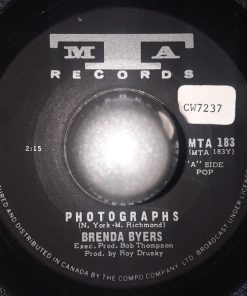Brenda Byers - Photographs (7", Single) (Very Good Plus (VG+))