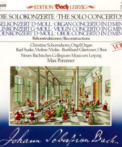 Johann Sebastian Bach, Neues Bachisches Collegium Musicum Leipzig, Max Pommer - Solo Konzerte (Rekonstruktionen) Vol. 1 (CD, Comp) (Near Mint (NM or M-))