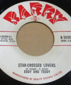 Alternative view of Ed Zolas And Ted Cooper - Star-Crossed Lovers / Bye Bye Butterfly (7", Single) (Very Good Plus (VG+))