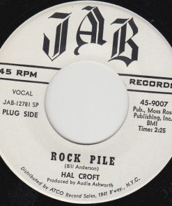 Hal Croft - Rock Pile (7", Single, Promo) (Very Good (VG))