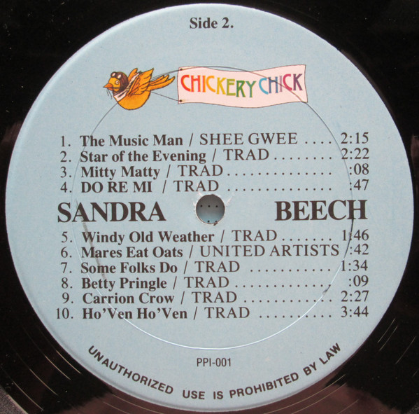 Sandra Beech - Chickery Chick (LP, Album) (Mint (M)) - Image 4