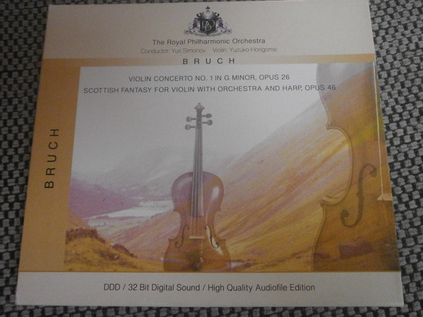 Max Bruch - Royal Philharmonic Orchestra, Yuri Simonov, Yuzuko Horigome - Violin Concerto No. 1 In G Minor, Opus 26 / Scottish Fantasy For Violin With Orchestra And Harp, Opus 46 (CD, Album) (Near Mint (NM or M-))