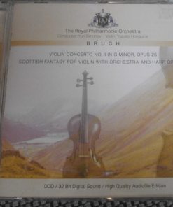 Alternative view of Max Bruch - Royal Philharmonic Orchestra, Yuri Simonov, Yuzuko Horigome - Violin Concerto No. 1 In G Minor, Opus 26 / Scottish Fantasy For Violin With Orchestra And Harp, Opus 46 (CD, Album) (Near Mint (NM or M-))