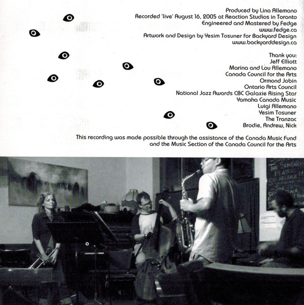 Lina Allemano Four - Pinkeye (CD, Album) (Near Mint (NM or M-)) - Image 5