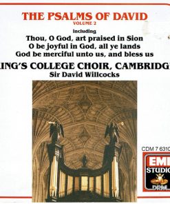 The King's College Choir Of Cambridge King's College Choir, Cambridge  David Willcocks - The Psalms Of David (Volume II) (CD, Album, RE) (Near Mint (NM or M-))