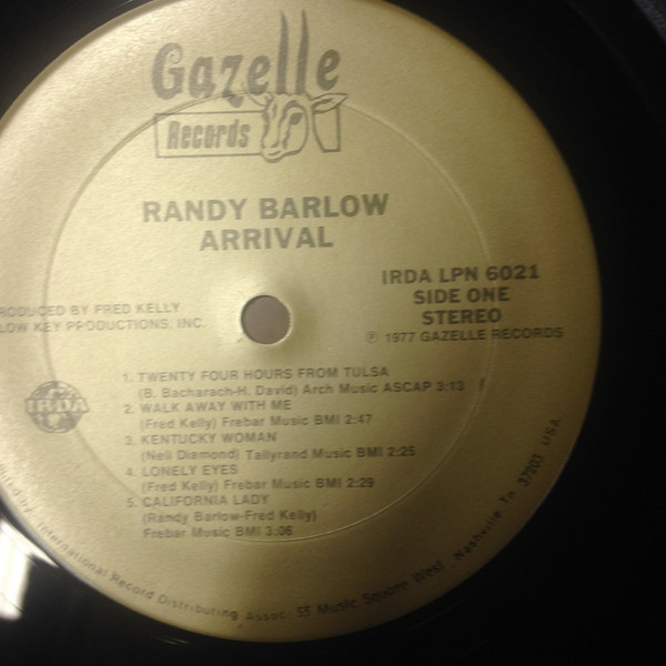 Randy Barlow - Arrival (LP) (Mint (M)) - Image 2