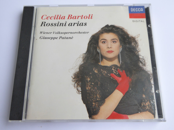 Gioacchino Rossini, Cecilia Bartoli, Giuseppe Patanè, Wiener Volksopernorchester - Rossini Arias (CD, Album) (Near Mint (NM or M-))