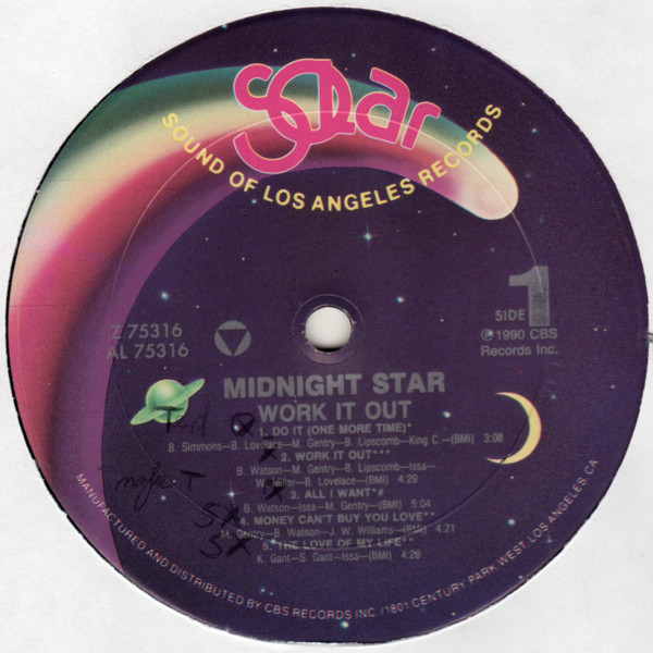 Midnight Star - Work It Out (LP, Album) (Mint (M)) - Image 3