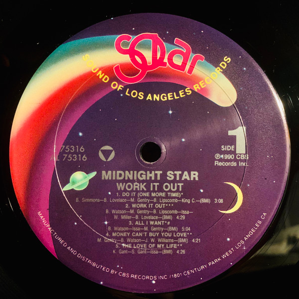 Midnight Star - Work It Out (LP, Album) (Mint (M)) - Image 5