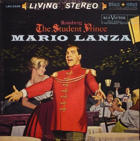 Mario Lanza - The Student Prince (LP, Album) (Mint (M))