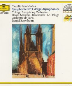 Camille Saint-Saëns, Chicago Symphony Orchestra, Orchestre De Paris, Daniel Barenboim - Symphony Nr.3 >>Orgel-Symphonie<< / Danse Macabre / Bachanale / Le Déluge (CD, Comp, RM) (Near Mint (NM or M-))