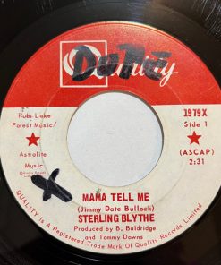 Sterling Blythe - Mama Tell Me (7", Single) (Very Good Plus (VG+))