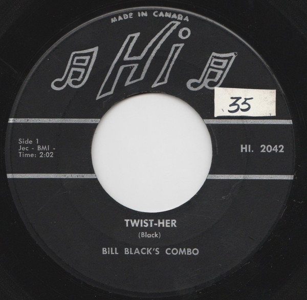 Bill Black's Combo - Twist-Her (7", Single) (Very Good Plus (VG+))
