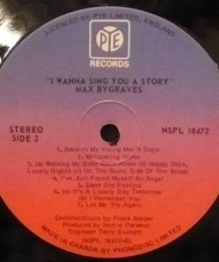 Alternative view of Max Bygraves - I Wanna Sing You A Story  (LP, Album) (Mint (M))