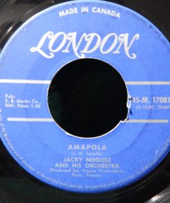 Jacky Noguez And His Orchestra - Amapola / Mahzel (7", Single) (Very Good Plus (VG+))