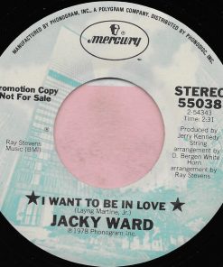 Alternative view of Jacky Ward - Hey Friend (7", Promo) (Very Good Plus (VG+))