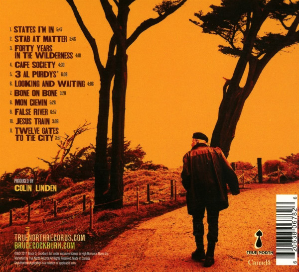 Bruce Cockburn - Bone On Bone (CD, Album) (Near Mint (NM or M-)) - Image 2