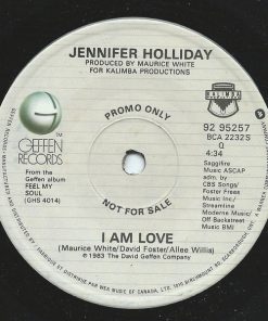 Jennifer Holliday - I Am Love (7", Single, Promo) (Near Mint (NM or M-))