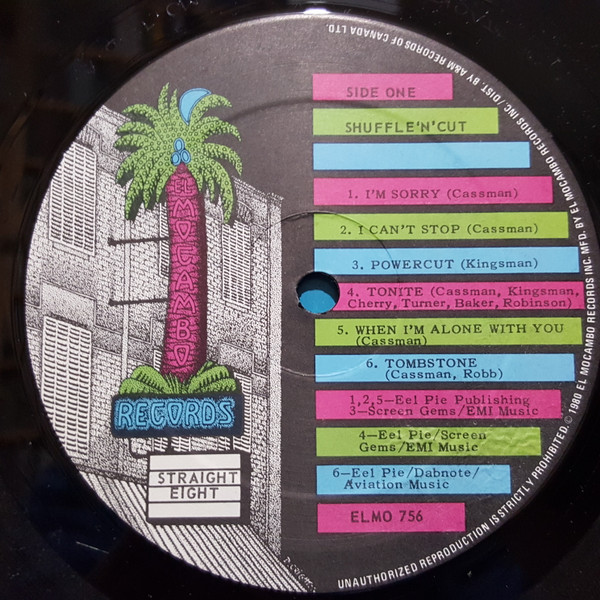 Straight Eight - Shuffle'N'Cut (LP, Album) (Mint (M)) - Image 3