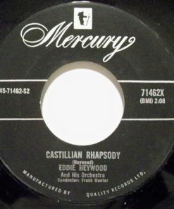 Alternative view of Eddie Heywood And His Orchestra - Soft Summer Breeze / Castillian Rhapsody (7", Single) (Good Plus (G+))