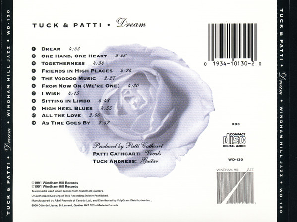 Tuck & Patti - Dream (CD, Album) (Near Mint (NM or M-)) - Image 2