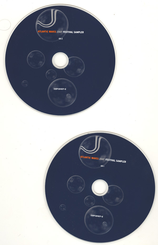Various - Atlantic Waves 2007 Festival Sampler (2xCD, Comp, Promo, Smplr) (Mint (M)) - Image 2