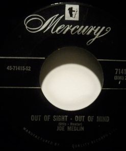 Alternative view of Joe Medlin - I Kneel At Your Throne / Out Of Sight - Out Of Mind (7", Single) (Very Good Plus (VG+))