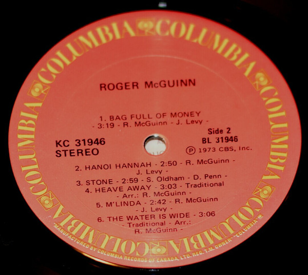 Roger McGuinn - Roger McGuinn (LP, Album) (Mint (M)) - Image 4